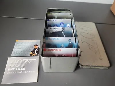 £15.99 • Buy Corgi Vintage James Bond 007 Rare Spy Files Metal Tin And Cards