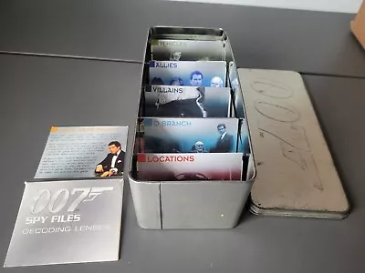 Corgi Vintage James Bond 007 Rare Spy Files Metal Tin And Cards • £12.50