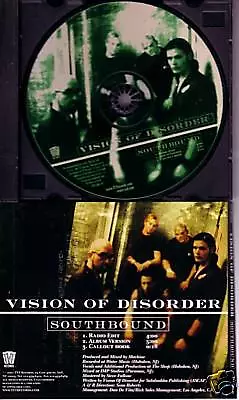 VISION OF DISORDER Southbound RARE EDIT PROMO Radio DJ CD Single MINT USA 2001 • $24.99