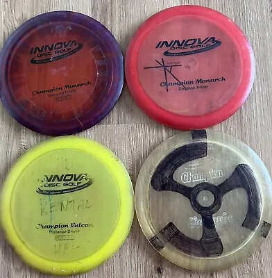 Vintage Innova Champion Driver Lot Valkyrie Vulcan Monarch PFN Disc Golf • $70