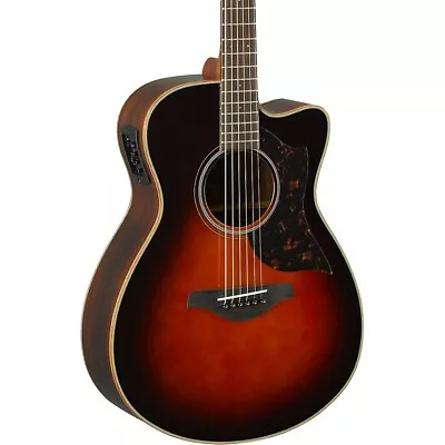 Yamaha A-Series AC1R Cutaway Concert Acoustic-Electric Guitar Tobacco Sunburst • $579.99