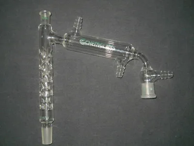 Chemglass 10/18 14/20 Joints Glass Vigreux Column Micro Distillation Head Chip • $134.99