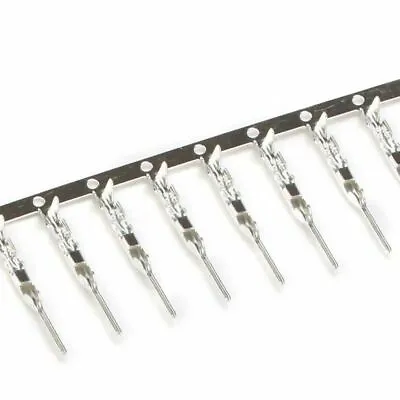$5.56 • Buy 100Pcs Dupont Male Crimp Pin Plug Connector Crimping Terminals Pitch 2.54mm