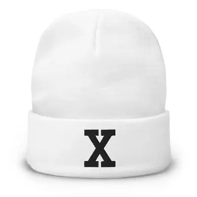 Malcolm X White - Unisex Beanie • $25