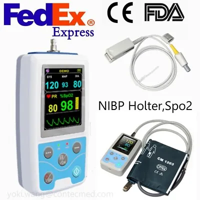 CONTEC PM50 Multi-parameter ICU Vital Signs Patient Monitor NIBPSPO2PRNEW • $179