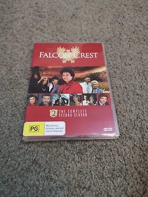 Falcon Crest Season 2 Region 4 DVD • £30.94