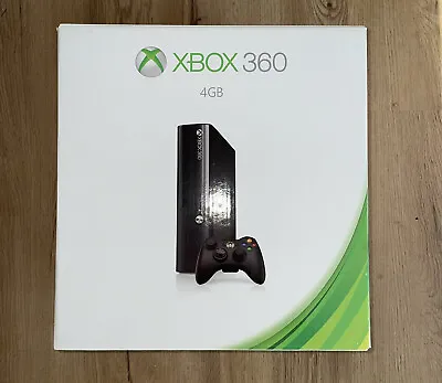 RARE! NEW!! Microsoft Xbox 360 E 4 GB Black Mod 1538 Factory Sealed Console • $1395