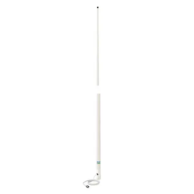 Shakespeare 5206-N 8' VHF Boat Antenna White With 15' Cable And PL-259 Connector • $82.26