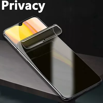 Anti Peeping Spy Hydrogel Screen Protector For Oneplus 5/6/7/8T Pro Protective • $3.70