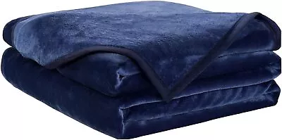  Soft King Size Blanket All Season Warm Microplush Lightweight Thermal F • $47.09