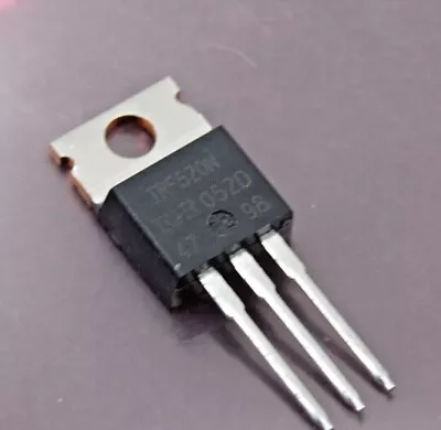 ( 5 PCS )  IRF520N IR TO-220 N-Channel IR Power MOSFET IRF520  --  NOS  Arduino • $10.95