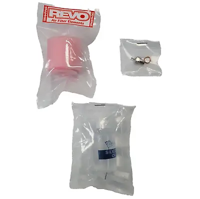 Fits Traxxas Revo 3.3 Engine Extra Element Air Filter Cleaner Oil And Glow Plug • $15.99