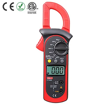 UT200B UNI-T Digital Clamp Meter AC Current Resistance Backlight AC/DC Voltage L • $44.20