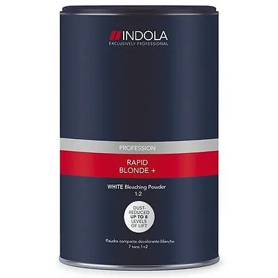 Indola Rapid Blond+ White Dust-Free Powder Hair Bleach 450g • £13.69