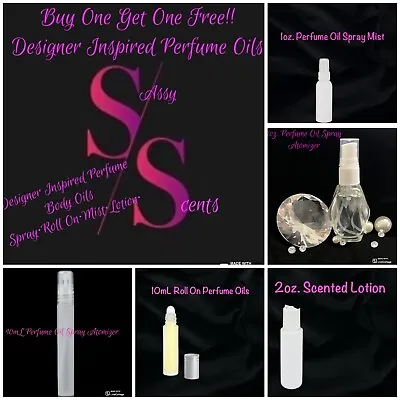 Buy 1 Get 1 Free!! Perfume Body Oils!! Choose: Roll On•spray•lotion•body Mist!!  • $15.99