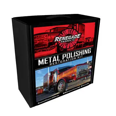 Metal Polishing & Big Rig Restoration Kit Renegade Products USA • $203.96