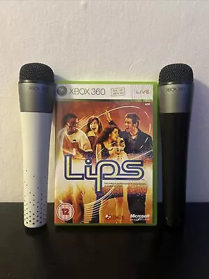 Xbox 360 Lips Game And Microphones X 2 • £11.63