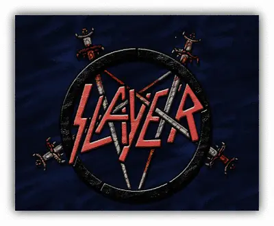 Slayer Logo Music Car Bumper Sticker Decal - 3'' Or 5'' • $3.50