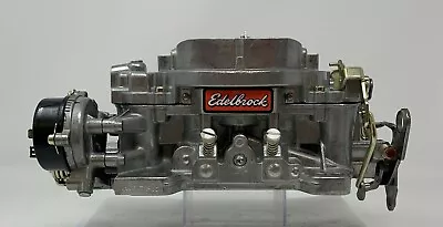 Remanufactured Edelbrock Marine Carburetor 600 CFM Electric Choke 1409 • $299.95