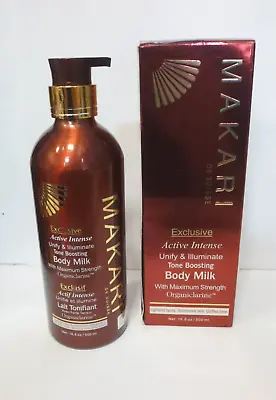 Makari Exclusive Active Intense Tone Boosting Body Milk 16.8 Oz Nwb • $68