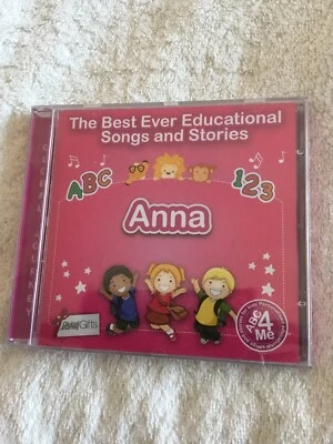 £3.25 • Buy BEST EVER EDUCATIONAL SONGS & STORIES PERSONALISED CD FOR ANNA - - Free P&P!