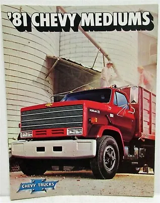 1981 Chevrolet Medium Duty Trucks Sales Brochure • $13.69