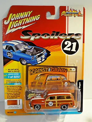 Johnny Lightning - Street Freaks Spoilers - Copper 1950 Mercury Woody Wagon • $4.98