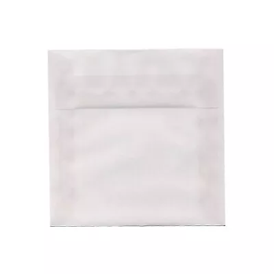 JAM Paper 6 X 6 Square Translucent Vellum Invitation Envelopes Clear Bulk • $190.99