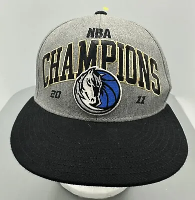 Dallas Mavericks 2011 NBA Finals Champions Snapback Hat Dirk Nowitzki Jason Kidd • $50