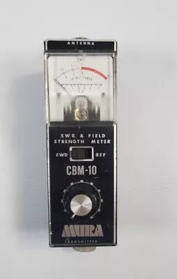 Vintage Mura SWR Field Strength Meter CBM-10 CB Test Equipment • $24.99