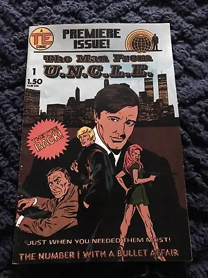 The Man From UNCLE # 1 NM TE Comic Book Premiere Issue Bullet Affair Jan 1987 • $3.99