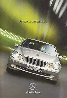 Mercedes C-Class Sedan W202 280 230 220 200 180 Brochure 1995 AS • $4.20
