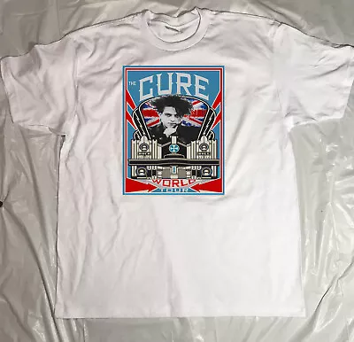 The CURE New Wave T SHIRT Robert Smith Goth Rock All Sizes S M L XL XXL 80s • $12.99