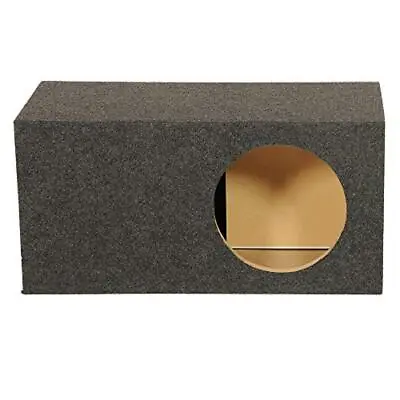 QPower HD112VL Single 12 Inch SPL XL Heavy Duty Side Ported Subwoofer Box Enc... • $103.48