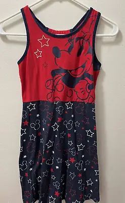 Girls Size 10 Jumping Jeans Disney Minnie Mouse Dress • $7