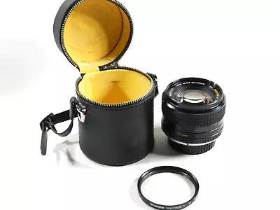 Minolta MC Rokkor-X PG 50mm F/1.4 Manual Focus MF Standard Lens VERY NICE. • $79