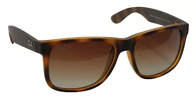 Ray-Ban Justin Polarised Lenses Classic Havana Brown Sunglasses - RB4165 • $124.99