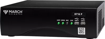 March Networks 8716 P Hybrid Network Video Recorder 4tb Hard Drive 16 Channel • $900