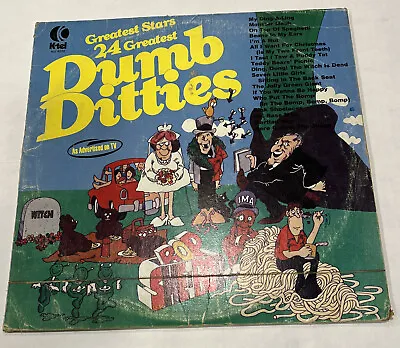 24 Greatest Dumb Ditties LP Monster Mash Ray Stevens Martian Hop Chipmunks Kids • $19