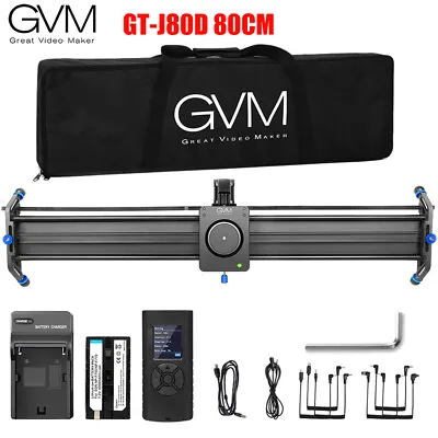 GVM GT-J80D Studio Video Aluminum Alloy Motorized Camera Slider Rail For DSLR • $399
