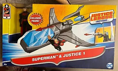 DC Comics Justice League Action Superman & Justice 1 Vehicle 4.5 Imperfect Pack • $15