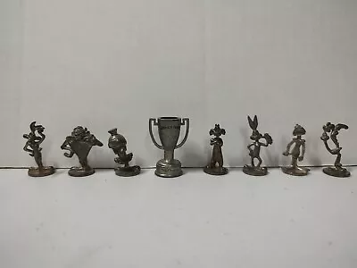 Looney Tunes Monopoly Replacement Pewter Figurine Tokens + Trophy 1999 Lot Of 8 • $9.99