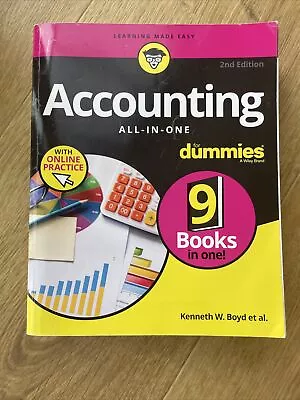 Accounting All-in-One For Dummies With Online Practice By Kenneth W. Boyd... • £0.99