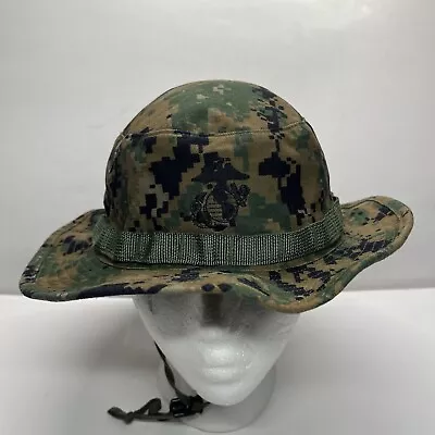 US Marines Field Cover Hat Marpat Adult Medium Green Digi Camo Military Issue • $14.99