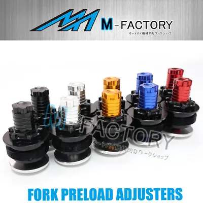 $36.88 • Buy CNC Front Fork Preload Adjusters For Honda CB500 X/S 2014-2015