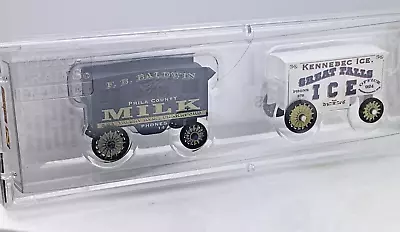 Micro-Trains MTL 47000219 N Scale Milk & Ice Vintage Circus Wagons 2-Pack NIP • $37
