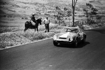 Pietro Lo Piccolo Salvatore Sutera Alfa Romeo Giulia TZ 1968 Racing Old Photo 1 • $10