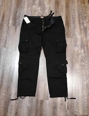 Matchstick Cargo Pants Black Size Men's (5XL) 42 X 32 New With Tag • $30.50