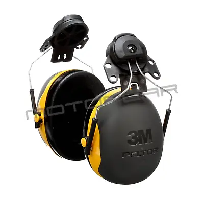 3M Peltor X2P3E Hard Hat Attached Protective Earmuffs - NRR 24 DB • $44.85