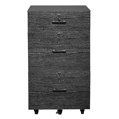 3-Drawer Filing Cabinet Vertical File Cabinet Lockable Office Storage Drawers • $109.50